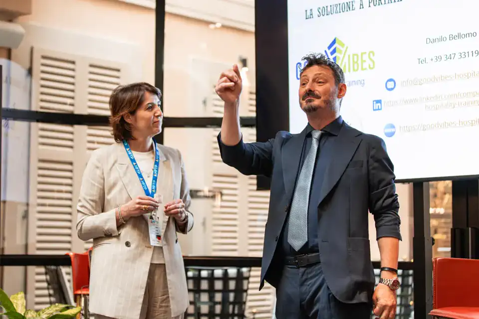 Momento di una presentazione HFTP Italia